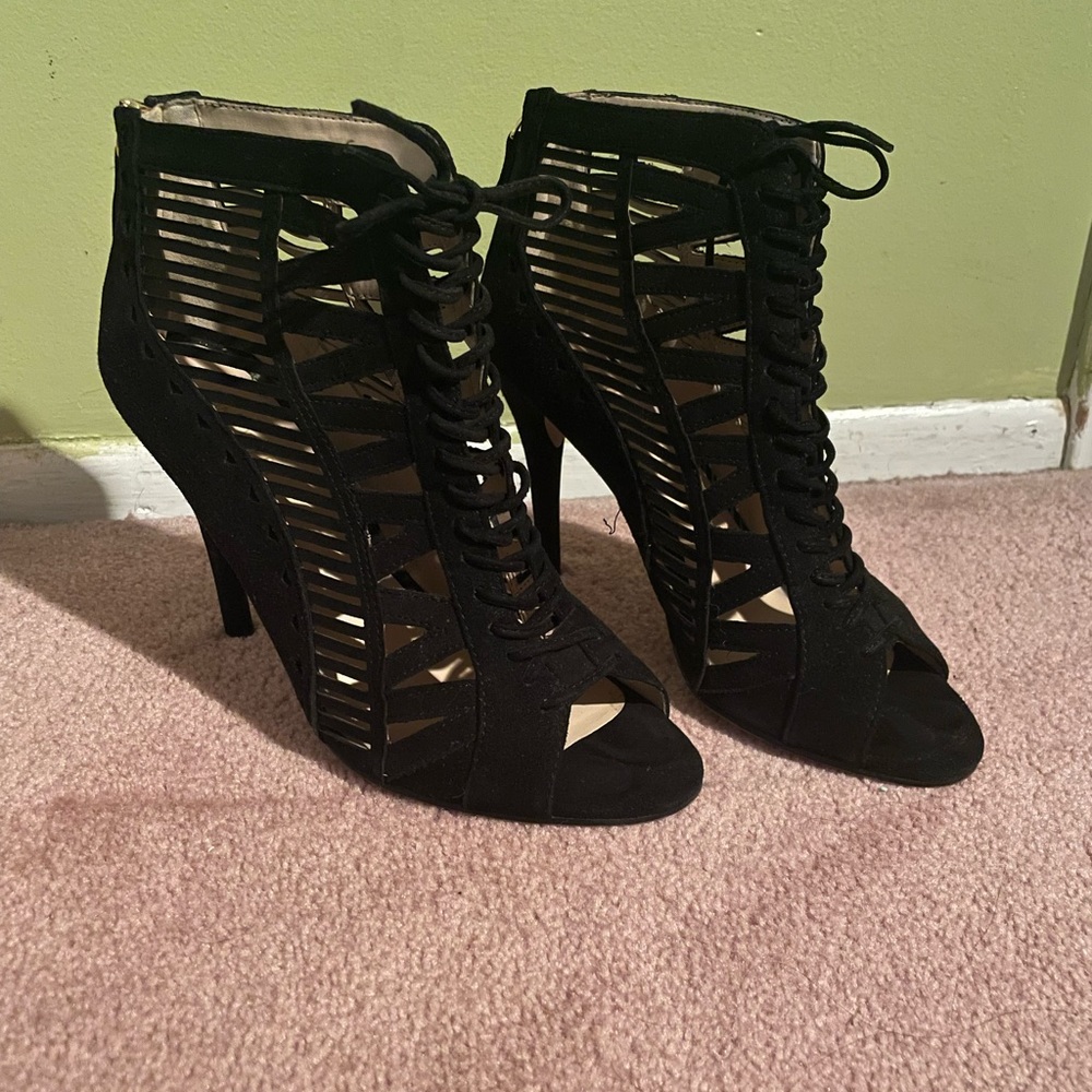 Nine West Caged Heels